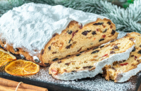 Штоллен Рождественский  - Ресторан Мамуля - доставка вкусной еды в Екатеринбурге