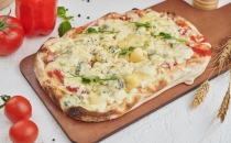 Пицца 4 сыра на римском тесте - Ресторан Мамуля - доставка вкусной еды в Екатеринбурге