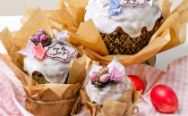 Классический кулич 200г. с цукатами и изюмом, 560 руб. - Ресторан Мамуля - доставка вкусной еды в Екатеринбурге